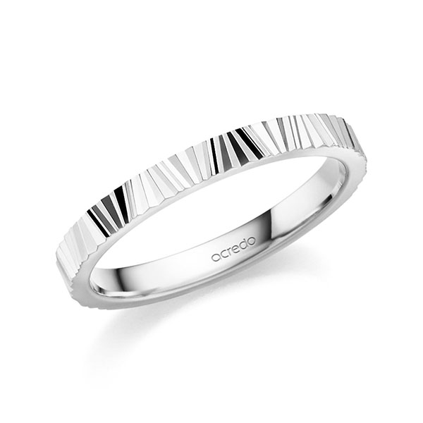 Trouwringen - Wit goud - S-1413-5