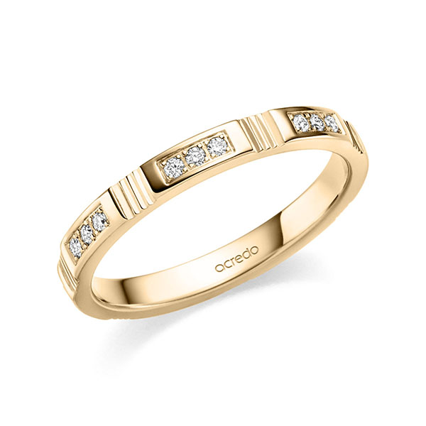 Trouwringen - Rosé goud - S-1408-3