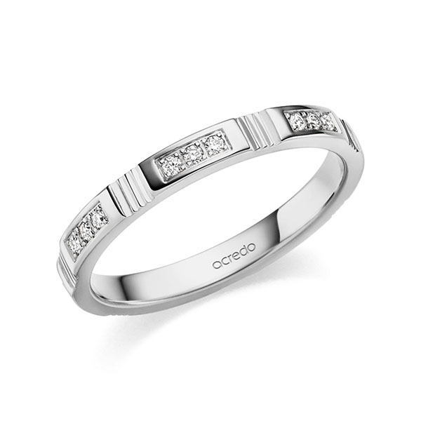 Trouwringen - Platina - S-1408-2