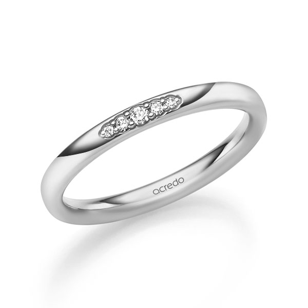 Trouwringen - Wit goud - A-2541-9