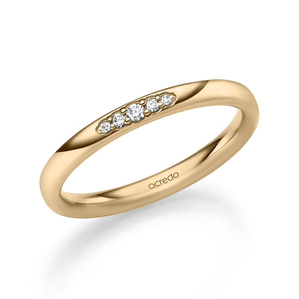 Trouwringen - Rosé goud - A-2541-11