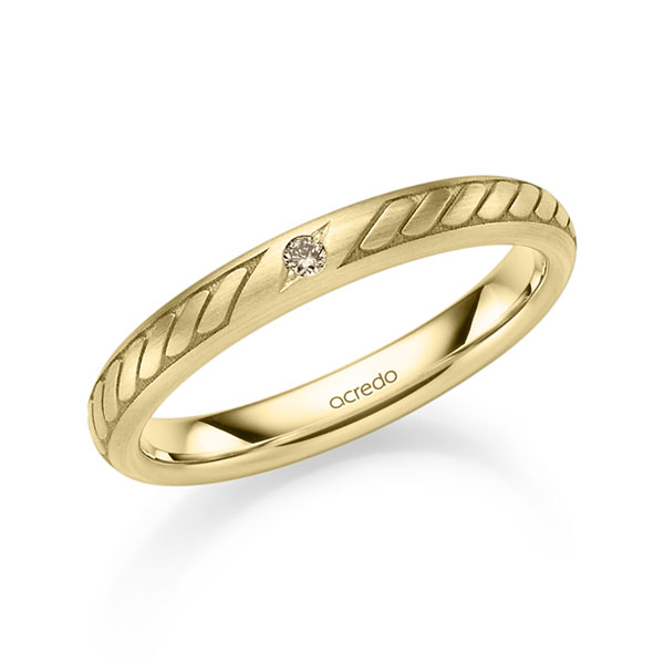 Trouwringen - Geel goud - A-2680-4