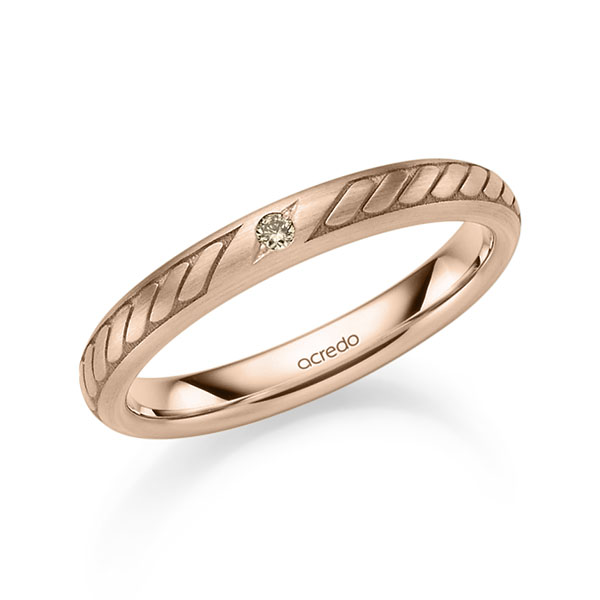 Trouwringen - Rood goud - A-2680-5