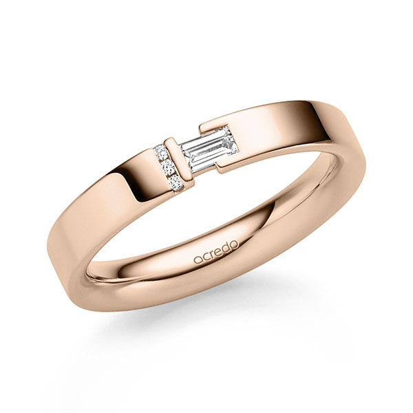 Trouwringen - Rood goud - S-1316-5