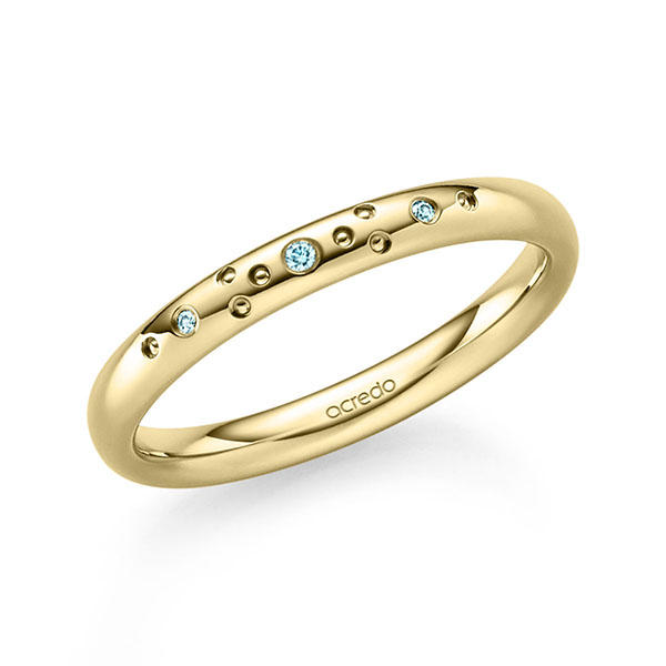 Trouwringen - Geel goud - S-1347-4