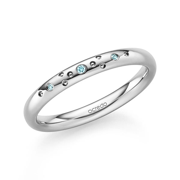 Trouwringen - Wit goud - S-1347-1