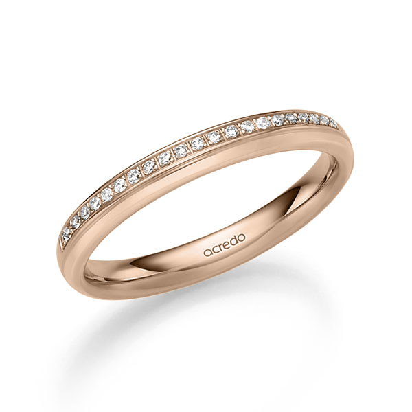 Trouwringen - Rood goud - A-2543-6