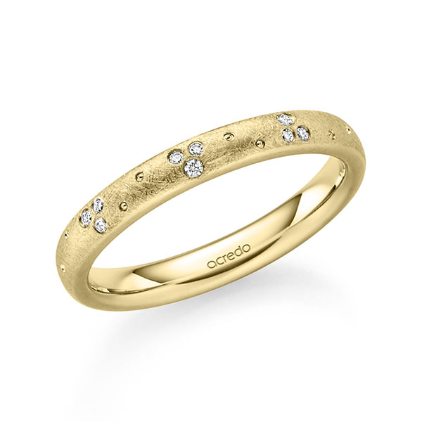 Trouwringen - Geel goud - S-1345-4