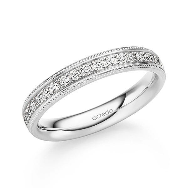 Trouwringen - Wit goud - S-1323-5