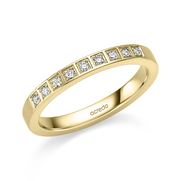 Trouwringen - Geel goud - S-1362-4