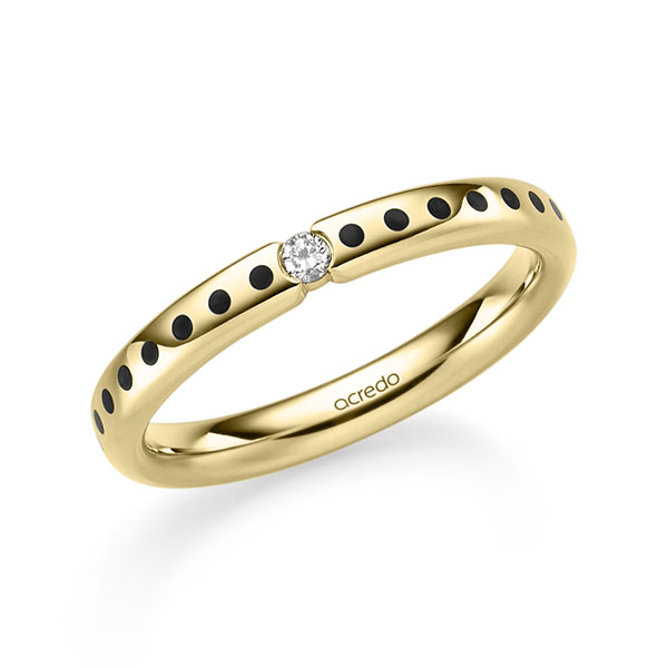 Trouwringen - Geel goud - A-2735-4