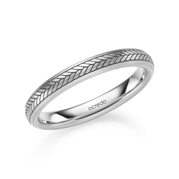 Trouwringen - Wit goud - A-2679-1