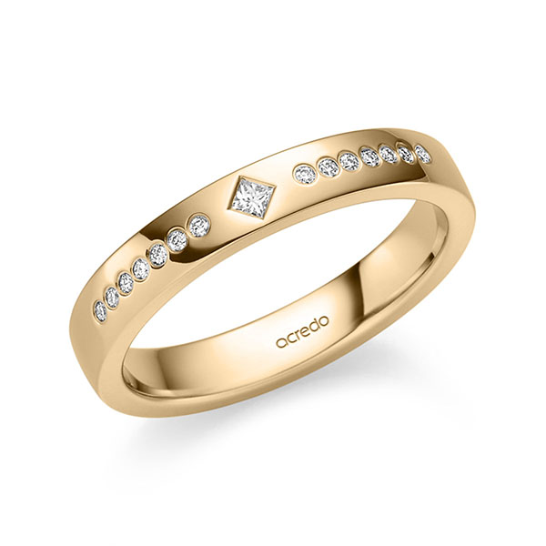 Trouwringen - Rosé goud - S-1363-3
