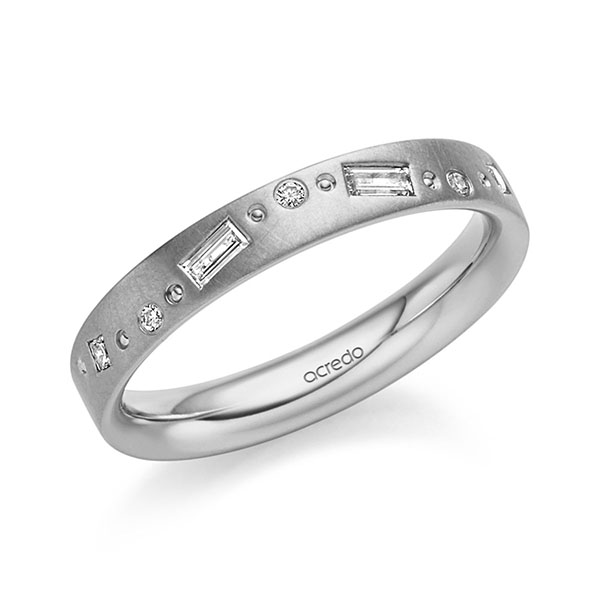 Trouwringen - Platina - S-1364-2