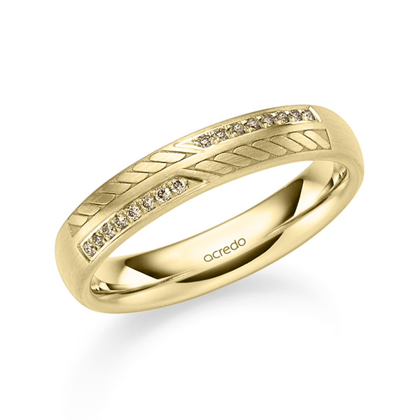 Trouwringen - Geel goud - A-2681-4