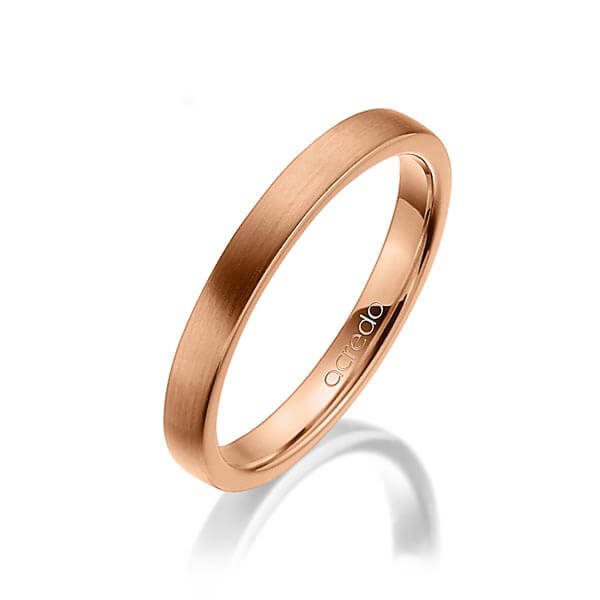 Trouwringen - Rood goud - A-1263-1