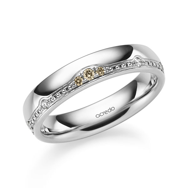 Trouwringen - Wit goud - A-2697-6