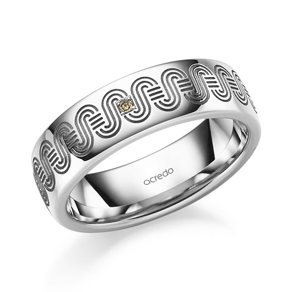 Trouwringen - Wit goud - A-2682-6