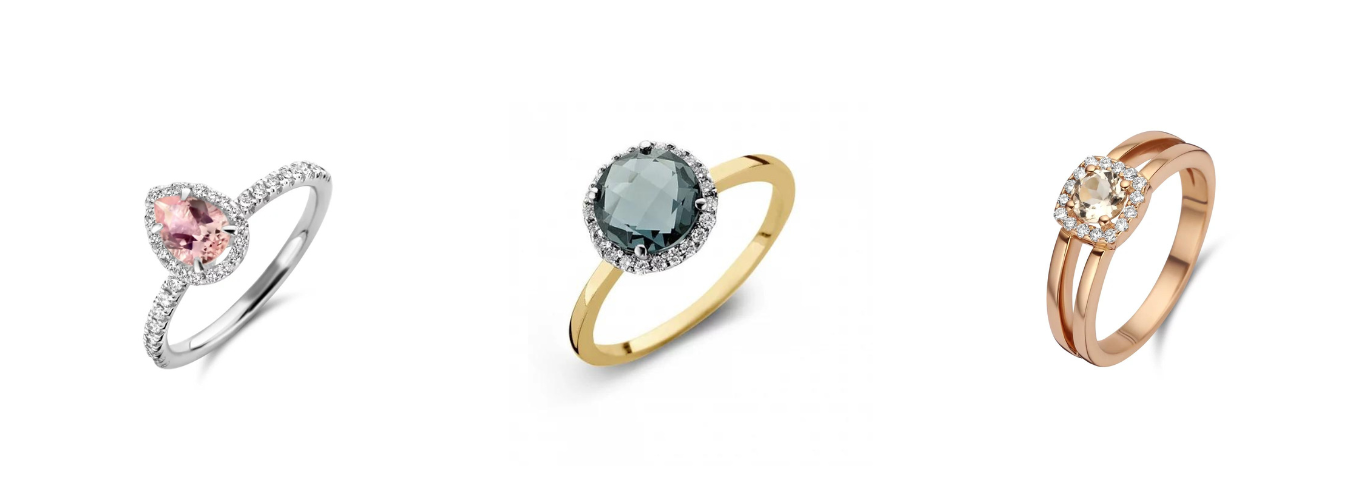 Ringen Met edelstenen