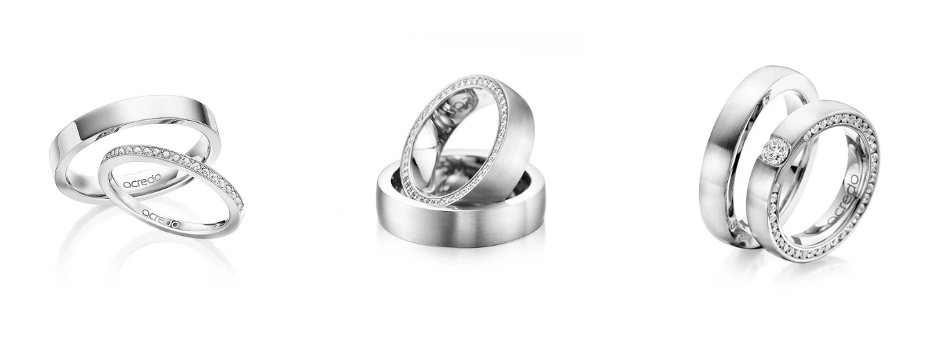 Exclusieve Trouwring Met Diamanten