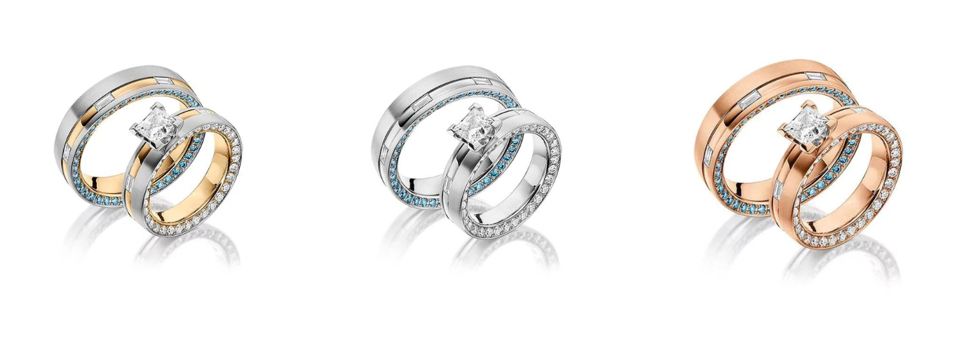 Ringenset Met Diamanten