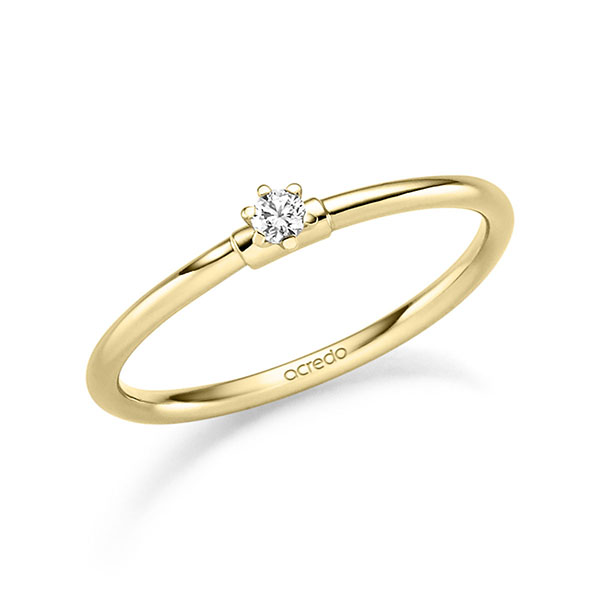 Verlovingsringen - Geel goud - A-6031-9