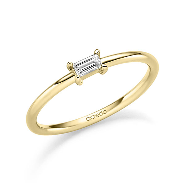Verlovingsringen - Geel goud - A-6033-3