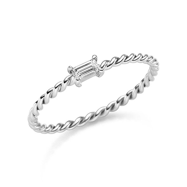 Verlovingsringen - Wit goud - A-6034-3