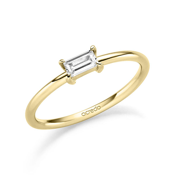 Verlovingsringen - Geel goud - A-6033-4