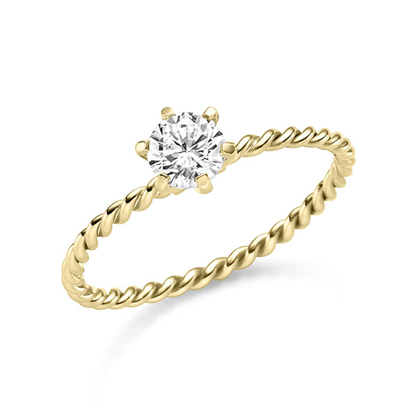 Verlovingsringen - Geel goud - A-6032-16