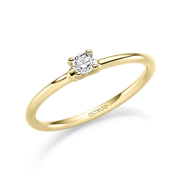 Verlovingsringen - Geel goud - A-6029-1