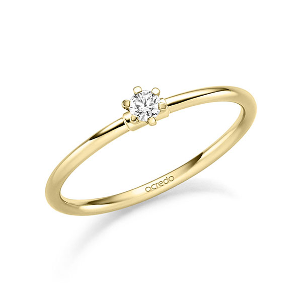 Verlovingsringen - Geel goud - A-6031-10