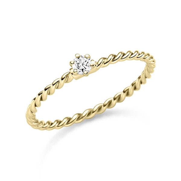 Verlovingsringen - Geel goud - A-6032-11