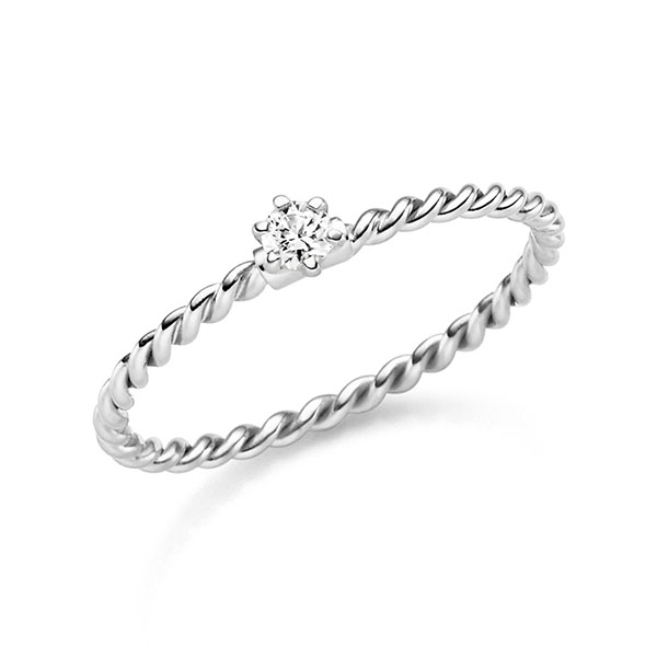 Verlovingsringen - Platina/Wit goud - A-6032-19