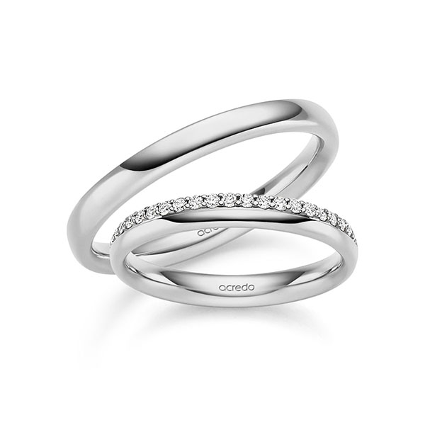 Trouwringen - Platina - S-1446-2