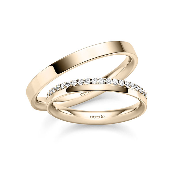 Trouwringen - Signature Goud - S-1447-6
