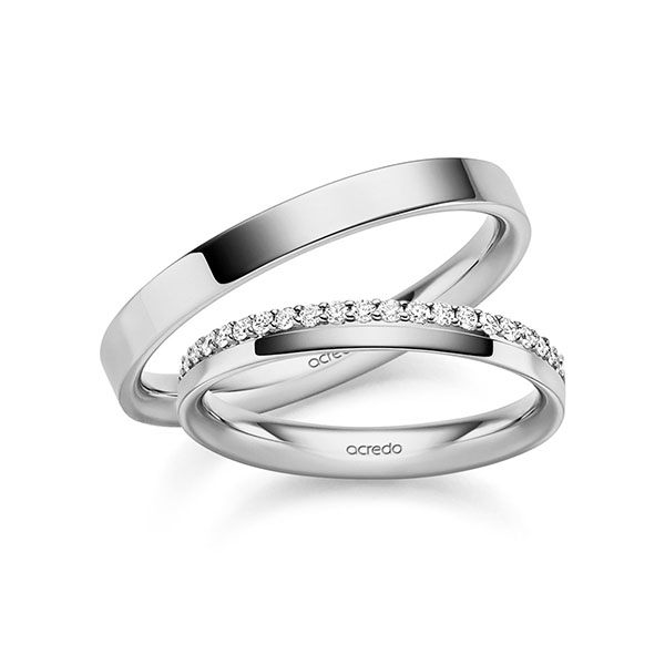 Trouwringen - Platina - S-1447-2