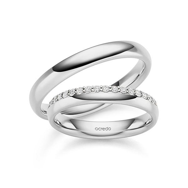 Trouwringen - Platina - S-1448-2