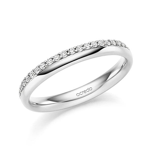 Trouwringen - Wit goud - S-1434-6