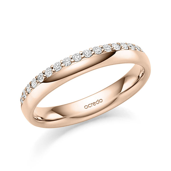 Trouwringen - Rood goud - S-1436-4