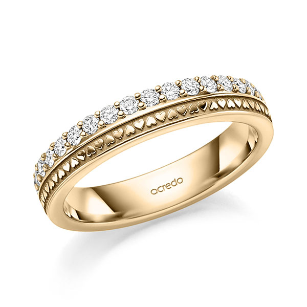 Trouwringen - Rosé goud - S-1438-3