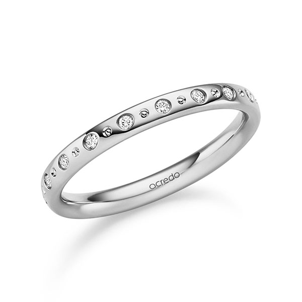 Memoireringen - Platina/Zilver - S-1458-2