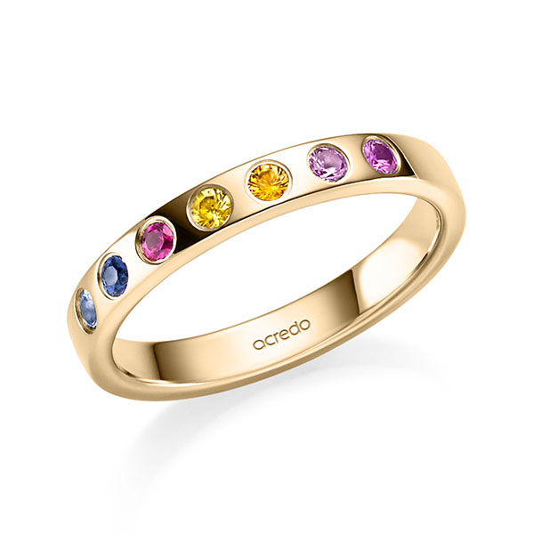 Memoireringen - Rosé goud - A-2959-3