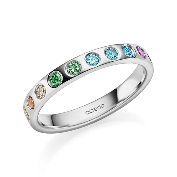 Memoireringen - Platina/Zilver - S-1396-2