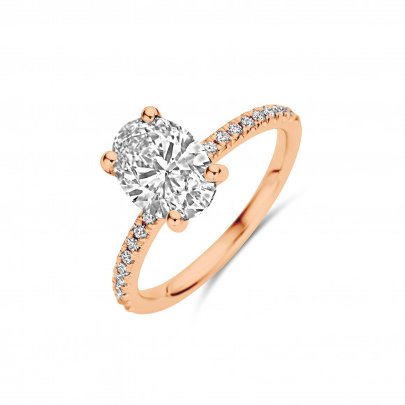 Ringen - Rosé goud - 404385