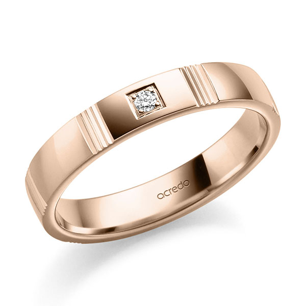 Trouwringen - Rood goud - S-1469-5