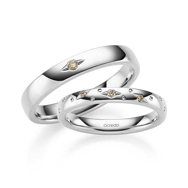 Trouwringen - Wit goud - A-2988-6