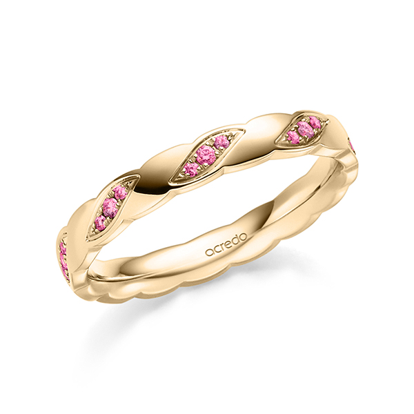 Memoireringen - Rosé goud - A-6042-3