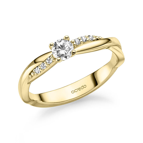 Verlovingsringen - Geel goud - A-2899-4