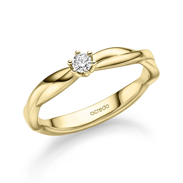 Verlovingsringen - Geel goud - A-2898-55